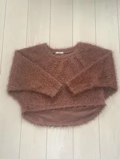 one after another NICE CLAUP ピンク長袖ニット