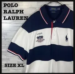 POLO RALPH LAUREN ポロシャツ ビッグポニー USAエンブレム