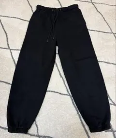 GU・スウェット裏起毛ジョガーパンツ レディースS