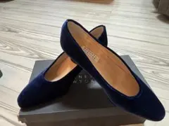 BARNEYS NEW YORK ネイビー パンプス