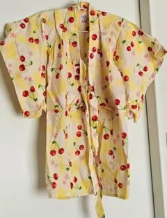 さくらんぼ柄 浴衣 110cm みきはうす