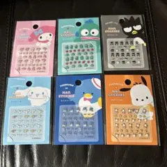 サンリオ セリア ネイルシールセット マイメロ　シナモロール ハンギョドン