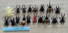 昆虫フィギュア 18体セット カブトムシ クワガタ