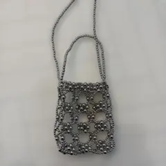 ビーズショルダーバッグ