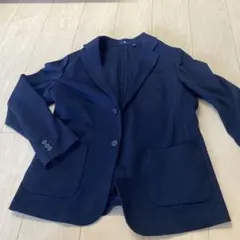 ネイビー　ジャケット　160