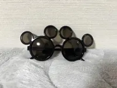 ディズニー ミッキー サングラス ブラック パーク購入 1回使用のみ