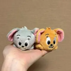 トムとジェリー タフィ ジェリー 2点セット マスコット キーホルダー