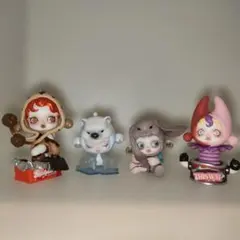 ポップマート SKULLPANDA4体セット