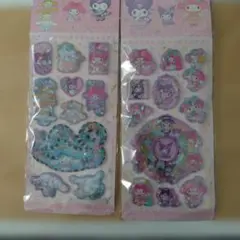 サンリオウォーターシール4枚セット