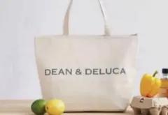 DEAN＆DELUCA　保冷機能付き　コットン素材　ロゴトートのサムネイル