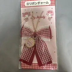 サンリオ マイメロくじ　マイメロディ リボンチャーム 当たりくじ