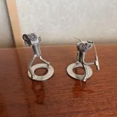 金属工芸 ボルト人形 ペン立て オブジェ - メルカリ