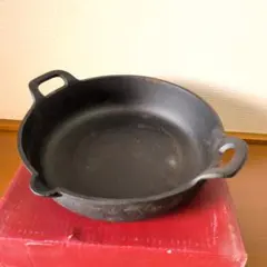 【デッドストック・箱付】南部鉄器 鉄鍋 片口 すき焼き鍋 卓上鍋 伝統工芸