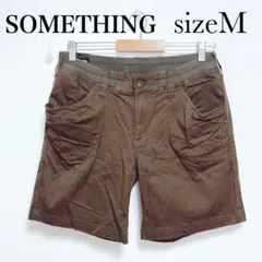 SOMETHING EDWIN レディースハーフパンツ【M】カジュアル　チノ