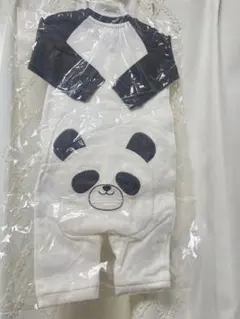 ★未使用★コムサイズム　パンダ柄 ベビー服 50-70cm