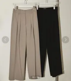 訳ありTODAYFUL Doubletuck Twill Trousers 38