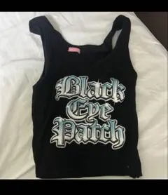 blackeyepatch タンクトップ ブラックアイパッチ　ギャル THE BLACK EYE PATCH(ブラックアイパッチ) ロゴタンクトップ