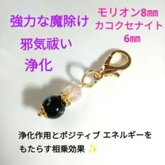 モリオン・カコクセナイトチャーム