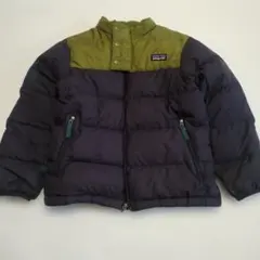 patagonia ダウンコート ネイビー/オリーブ