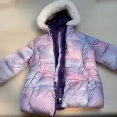 グラデーションパープルダウンコート