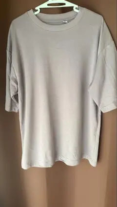 しまむら COTTON FROM USA+ Tシャツ ブルーグレー Mサイズ