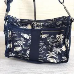 レア希少 レスポートサック ハワイ限定ショルダーバッグ ネイビー エッセンシャル