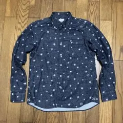 uniform experiment STAR FLANNEL B.D シャツ