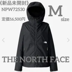 新品未開封◯ノースフェイス コンパクトジャケット M ブラック NPW72530