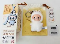 POPMART イニシャルラブブ　PIN FOR LOVE 【H】ホワイト正規品