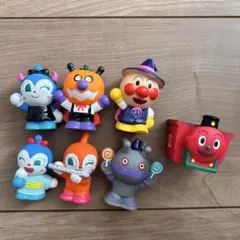 アンパンマン フィギュアセット　ゆび人形　 7体