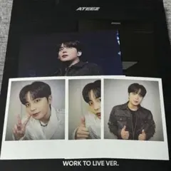 ATEEZ WORK TO LIVE フォトブック カードセット ジョンホ①