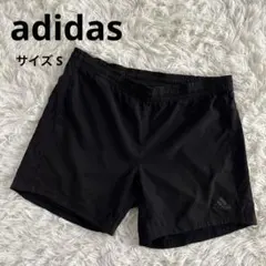 アディダス　adidas ショートパンツ　ハーフパンツ　短パン　ブラック　 S