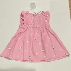 【新品未使用】ルルアミ　サンリオ　ハローキティ　ワンピース　90cmのサムネイル