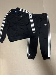 adidas 上下セット 150 160 キッズ 3本ライン セットアップ