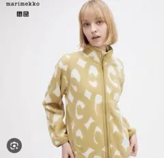【新品・未使用品】UNIQLO × marimekko　L フリースジャケット