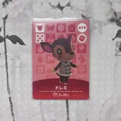 新品amiiboカード　第1弾 019 ドレミ　あつ森