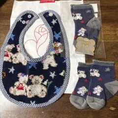 肌触りも良い‼︎FEILER 【リーベ＆リリア】スタイ&ソックスセット⭐︎3点