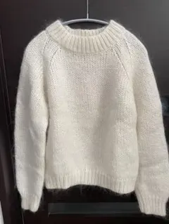 URBAN RESEARCH DOORS アイボリー長袖セーター