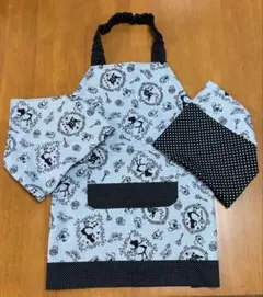 キッズエプロン3点セット　アリス②