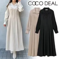 【COCO DEAL 】シャツワンピースのサムネイル