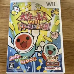 wiiソフト　太鼓の達人wiiドドーンと2代目