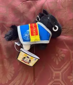 サラブレッドコレクション　イクイノックス　黒服マスコットボールチェーン　ジャパン