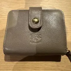 イルビゾンテ　グレー 二つ折り財布