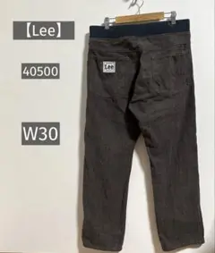 【Lee】リー カーゴ イージーパンツ W30日本製 40500 ブラウンのサムネイル