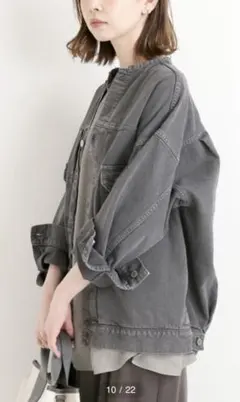 イエナ　カラーチノリメイクルーズブルゾン