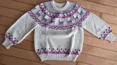 Rimac アルパカ100% ノルディックセーター