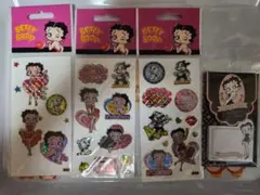 Betty Boop ふせん メモ セット ベティちゃん 日本製 ベティブープ