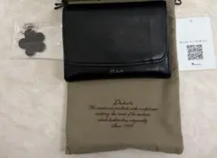 Dakota オッティモ　二つ折り財布 ブラック レザー　箱無しのサムネイル