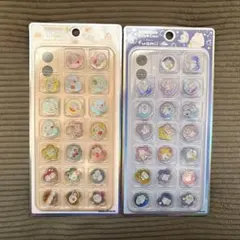 【正規品】キラコロ　おはじきシール　 シマエナガ　ふあみい