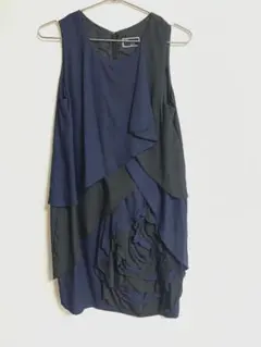 GRACE CONTINENTAL　バイカラー ドレス